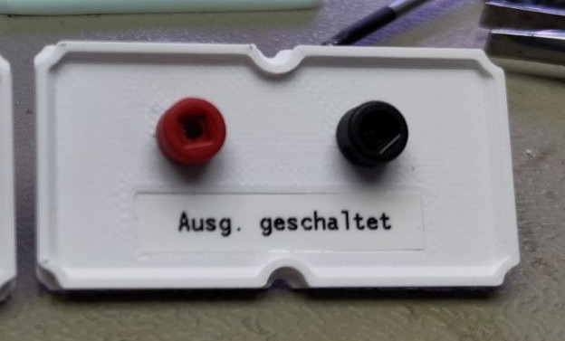 Ansicht Frontelement